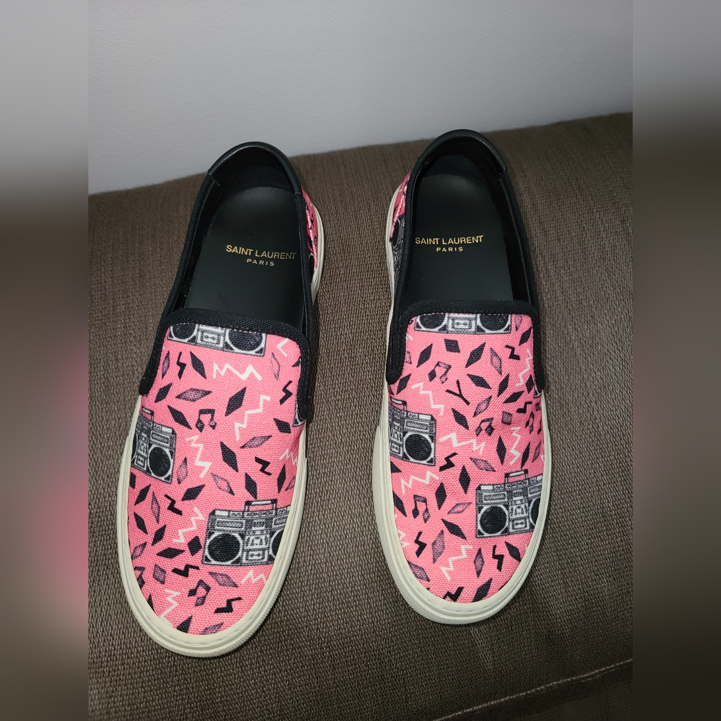 Saint Laurent Venice Slip-On Sneakers
